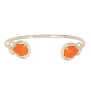Kendra Scott Orange Andy Cuff bracelet